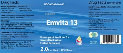 Emvita 13 - Label - Emvita 13 Label